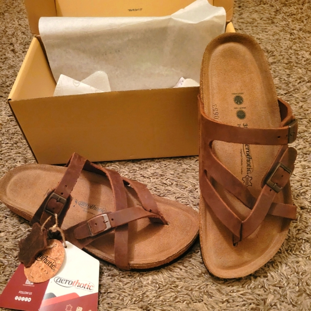 Aerothotic zivah sandals size EU 38 US 8